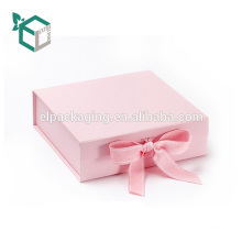 Cajas de regalo hermosas de la joyería de papel elegante para el empaquetado personalizado actual